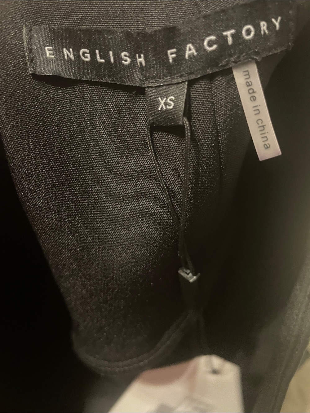 English Factory Black Ruffle Skort - Picture 3 of 3